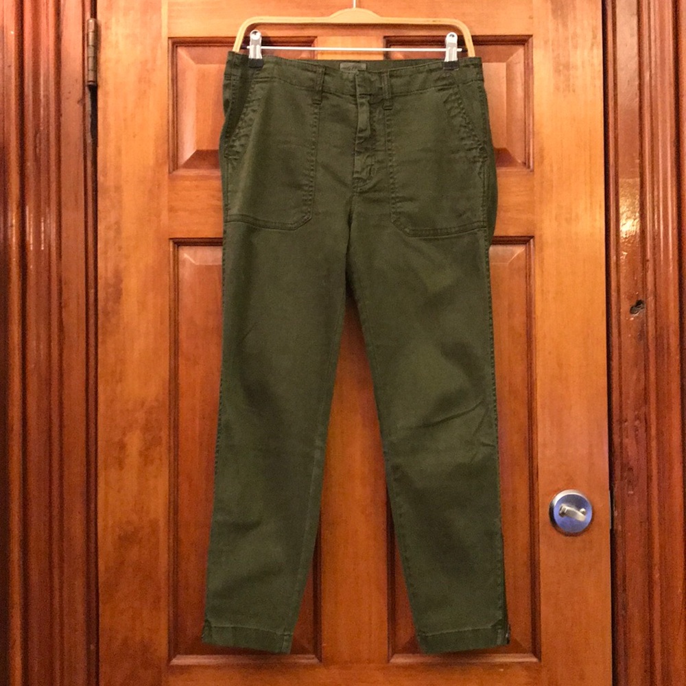 J.Crew Petite Skinny Stretch Cargo Pant w/Zippers
